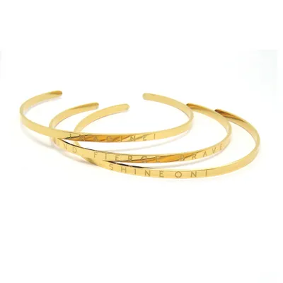 Produktbild von AILORIA ÉMOTION Armreif (3er Set) gold