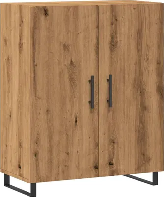 Immagine prodotto di Credenza Rovere Artigianale 69,5x34x90 cm in Legno Multistrato