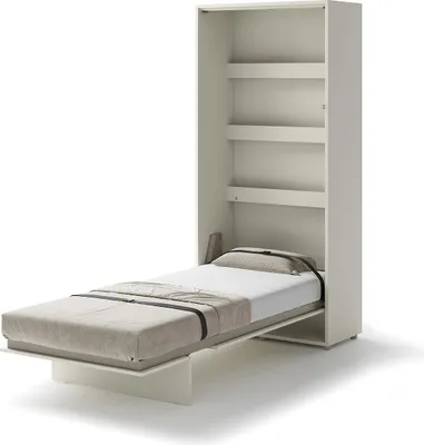 Produktbild von Schrankbett 90 x 200 Vertikal BC-03 Kaschmir LENART BED CONCEPT Wandklappbett