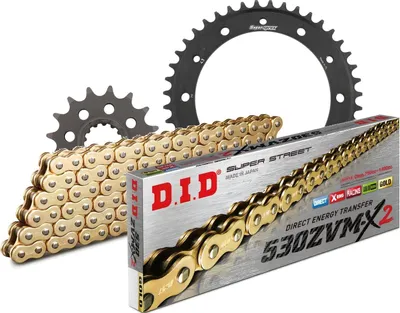 Image de Jeu de chaînes DID acier 530ZVM-X / 112 rivetage