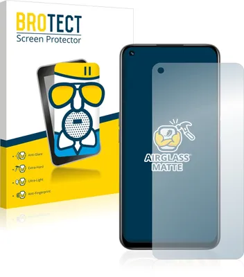 Produktbild von BROTECT Entspiegelungs Schutzglas für realme 8i Schutzfolie Panzer Folie Glas Display Schutz matt