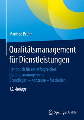 Obrázek produktu pro Qualitätsmanagement für Dienstleistungen