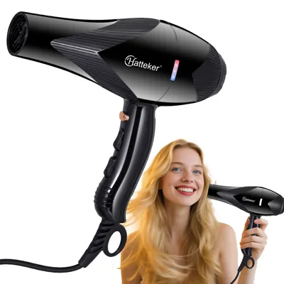 Produktbild von HATTEKER Haartrockner SK-3901 2600W chnelles Trocknen Geräuscharmes Design 2 Geschwindigkeiten & 3 Wärmestufen