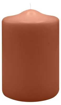 Produktbild von Spitzkopf Stumpen Kerzen Haselnuss 15 x Ø 10 cm, 6 Stück