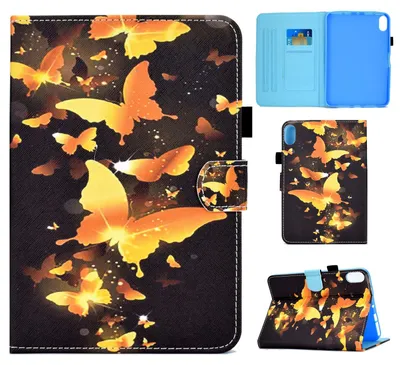 Produktbild von Für Apple iPad 11. Gen A16 2025 / 10.9 2022 Kunstleder Tablet Tasche Motiv 26 Hülle Etuis