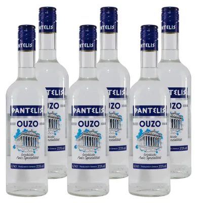 Produktbild von Pantelis Ouzo (6 x 0,7L)