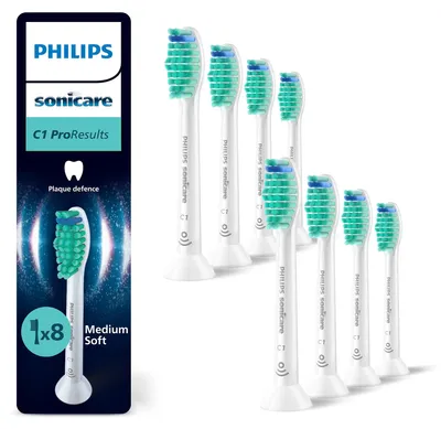 Productafbeelding van Philips Sonicare ProResults vervangingsborstels (8 stuks) - model HX6018/87