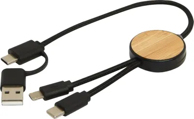 Obrázek produktu pro Nabíjecí kabel "Chechia", 5 v 1 PF4697 (jedna velikost) (černý)