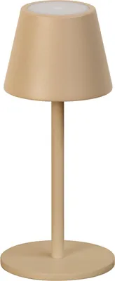 Produktbild von FHL Salerno LED Tischleuchte 1,5W dimmbar Akku CCT einstellbare Lichtfarbe sandfarben 850748