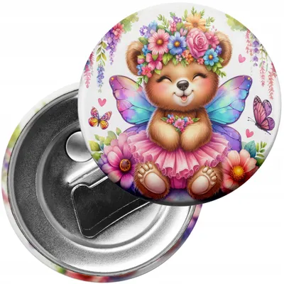 Image de Magnet frigo avec décapsuleur - Animaux Ours NIEDŹWIADEK