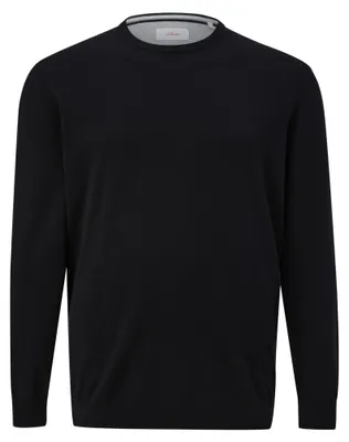 Immagine prodotto di Maglione in cotone s.Oliver con ricamo del logo