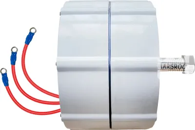 Obrázok produktu pre Generátor s permanentným magnetom, výkon 500 W, 3-fázový alternátor, jeden hriadeľ, 500 W, 24 V