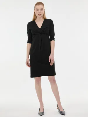 Produktbild von Orsay Schwarzes knielanges Damenkleid S