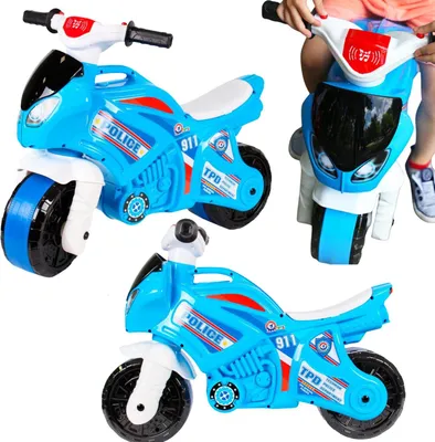 Produktbild von Polizeimotor Rutschauto für Kinder 71CM Motorsound