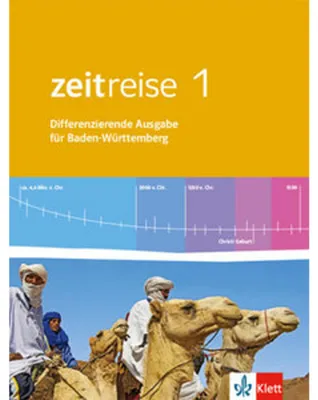 Obrázek produktu pro Zeitreise 1. Differenzierende Ausgabe für Baden-Württemberg. Schülerbuch. Ab 2016