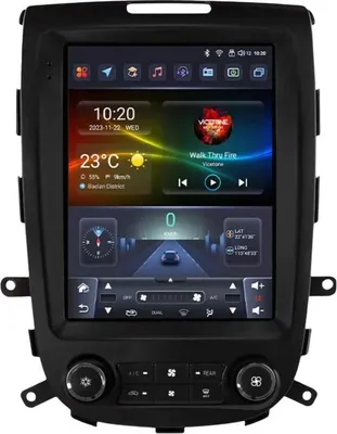 Immagine prodotto di Autoradio con Bluetooth e CarPlay per Hyundai Santa Fe 2 (2006-2012) - Compatibile con Apple e Android - Impianto stereo - Sistema di navigazione - 4 GB di RAM, 32 GB di memoria
