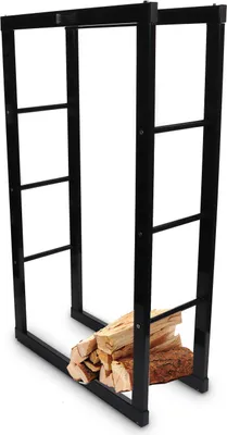 Produktbild von Bituxx Kaminholzständer Holzlager Kaminholzkorb Brennholzhalter Holzablage Kaminholzregal 60 x 100 aus Metall MS-19405