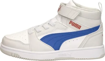 Produktbild von Puma Puma Rebound V6 Mid AC+ PS  Klittenband Hoog - Wit - Maat 29
