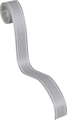 Produktbild von A.S. Création selbstklebende Bordüre Only Borders 9 grau 5,00 m x 0,04 m 895936