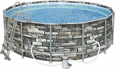 Image de Bazén Power Steel Stone 4,27 x 1,22 m - 56993