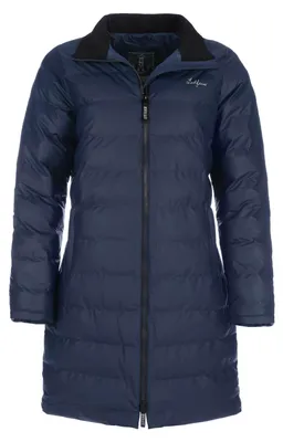 Produktbild von Leitfeuer Damen PolyurethanKurzmantel Regenmantel gesteppt - Regenjacke mit Steppung und PolyurethanBeschichtung in Dunkelblau Größe 50