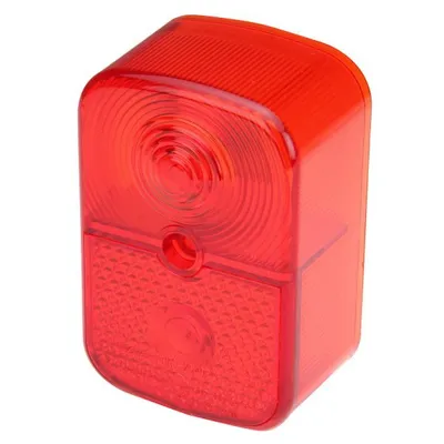 Produktbild von Rücklichtglas Rücklichtkappe eckig rot für Simson KR51/1 Schwalbe SR4-1 Spatz SR4-2 Star SR4-3 Sperber SR4-4 Habicht