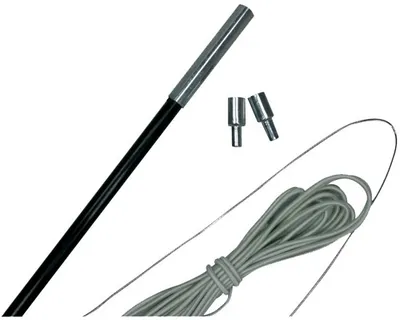 Obrázek produktu pro sada tyčí sklolaminát 9,5 mm 550-600 cm černá