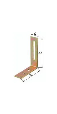 Immagine prodotto di GAH staffa angolare regolabile 65x80x20