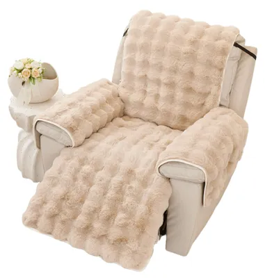 Image de Elzusha - Housse moelleuse pour accoudoir de fauteuil relax, antidérapante