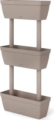 Produktbild von Art Plast VEG.050.R3.TO/ESP, Freistehend, Polypropylen (PP), Grau, Draußen, Einfarbig, 3 Stück(e)