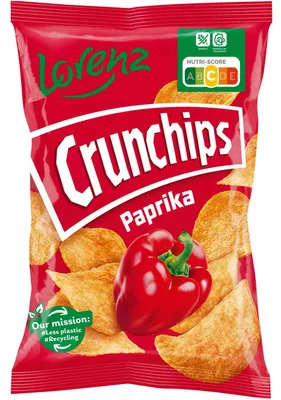 Productafbeelding van Crunchips 310470 Crunchips Paprika Chips 150,0 g