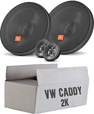 Produktbild von Lautsprecher Boxen JBL 16,5cm System Auto Einbausatz - Einbauset passend für VW Caddy 2K Life Front - justSOUND
