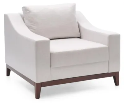 Produktbild von Polstersessel Relax Lounge Designer Sessel Moderner Relax Modern Weiß Stuhl Neu