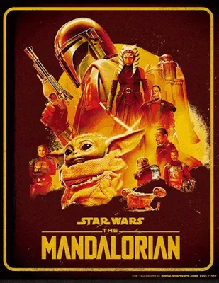 Produktbild von The Mandalorian - Staffel 2 - 3D-Effekt - 20,3 x 25,4 cm - Poster