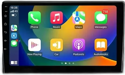 Obrázok produktu pre Autorádio s Bluetooth, CarPlay, kompatibilné s Apple a Android, stereo systém, navigácia, autonavigačný systém, pre Seat Leon 2 Mk2 (2005–2012)