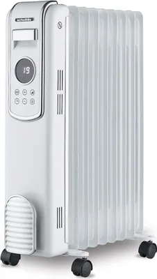 Image de Radiateur bain d'huile 2000w blanc - Scholtes - SCHV909B -