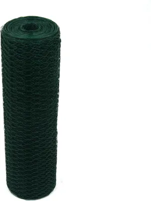 Produktbild von Sechseckgeflecht Grün 25mm 50cm 25m 1mm EXTRA PVC