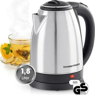 Produktbild von GOURMETmaxx Wasserkocher - 1,8l - Edelstahl