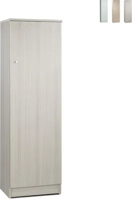 Produktbild von Mehrzweck-Hochschrank mit Tür und 2 Regalböden Gander - Eukalyptus