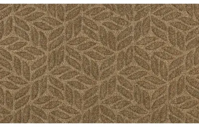 Immagine prodotto di DUNE, modello Leaves, colore taupe, dimensioni 45x75 cm, adatto per interni ed esterni, lavabile