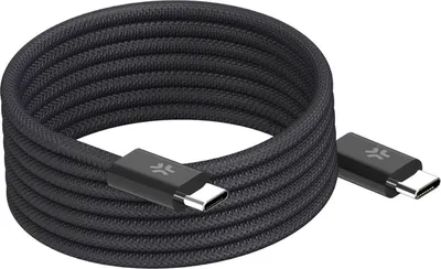 Zdjęcie produktu dla Magnetyczny kabel pleciony USB-C, 60 W, 2 m, czarny
