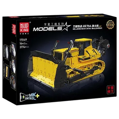 Produktbild von Mould King® 17049 PR766 Bulldozer inkl. RC/Fernsteuerung