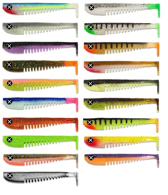 Produktbild von Monkey Lures King Lui 12,5cm - 4 Gummifische, Monkey Lures Farbe:Sexy Jane