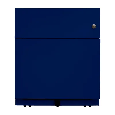 Produktbild von BISLEY Rollcontainer, dunkelblau