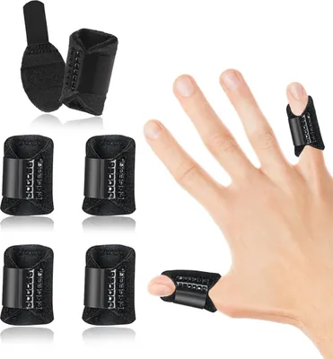 Produktbild von 5 Stück Daumenschienen – Fingerschiene für Triggerfinger, Gebrochene Finger, Arthritis, Unterstützung für Alle Finger