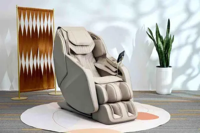 Produktbild von Elektrischer Massagesessel mit Airbag 2D-Massage, Lautsprecher & Touchscreen