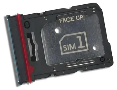 Produktbild von Ersatz Hybrid-SIM-Kartenhalter für Motorola Edge 60 Fusion (XT2503-4) Grün