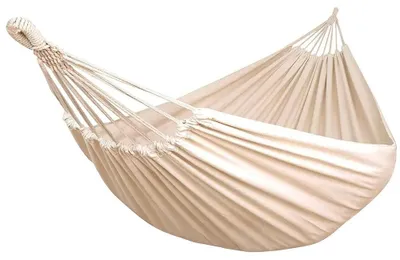 Produktbild von Aktive Garden Or Camping Hängematte Beige 220 x 150 cm Beige 220 x 150 cm
