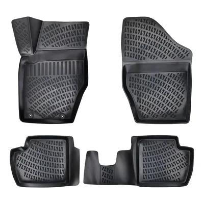 Produktbild von Rizline kompatibel mit Peugeot 308 1.Gen 2007-2013 Autofußmatten Auto Allwetter 3D Gummimatten
