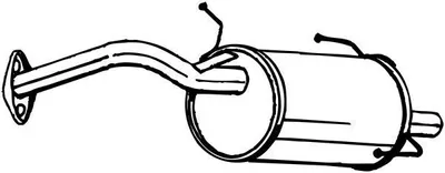 Image de Silencieux arrière Bosal 145-333